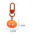 Creative Easter Keychain Novelty PVC pumpkin orange carrot shape Carrot Keyring  Cute Fruit Keychain for Fashion Accessory Easter Present Car Keys Women's Accessory Backpack Decor. 