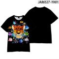 Blox Fruits Short Sleeve T-shirt Children's Wear Print Kawaii Cartoon Birthday Gift For Girls Kids Boys Children's Clothing. 