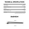 Fantech AC902s Studio Microphone Boom Arm with C clamp Desktop Table Mount Chip 360° Rotation Hold Up to 2kg. 