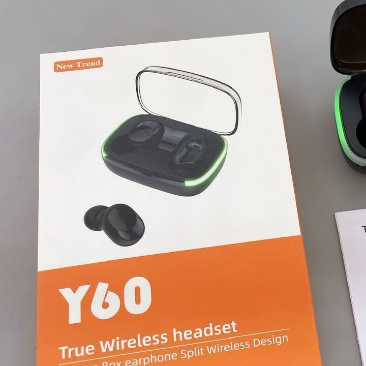 Y60 Headphones TWS earbuds Headset