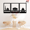 ZF Modern WallDecor Hanging Decor | 3D DIY Laser Cut Cnc | Wall Art Design Decoration | Home Decor Living Room. 