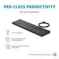 HAWLET PACKED Original 320K Wired USB Desktop PC Computer Keyboard Height Adjustment IMPORTED USED. 