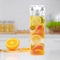 500ml/1000ml Milk Carton Water Bottle milk bottle Transparent Plastic Portable Clear Box for Juice Tea Bottles Drinking Jug. 