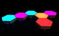Quantum Light Hexagonal RGB Colors Wall Light Touch Sensitive Modular Light DIY Quantum Lights Creative Geometry Assembly LED Night Light for Home Decor (6 Pack). 