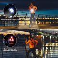 ATNK Night Running Light, USB Rechargeable LED Chest Light Waterproof Running Torch with 3 Lighting Modes for Runners, Joggers, Outdoor Sport, Walking, Fishing, Camping, Hiking, Climbing (Black). 