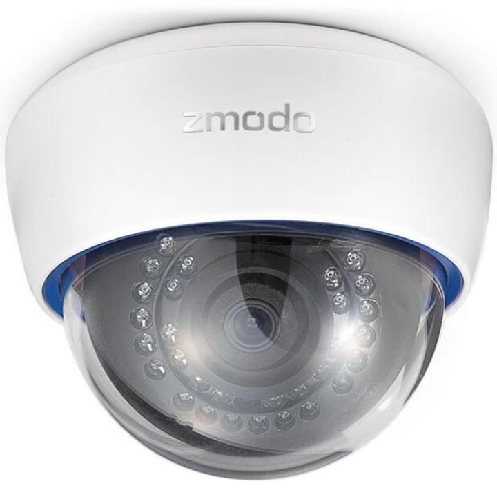 ZModo ZPIDP15P 720p HD PoE IP Network Dome Camera with Audio