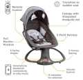 Mastela Baby Delux Multifunctional Bassinet 3 In 1 Auto Baby Swing Jhoola. 