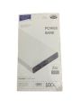 Bilishi B-03 White Polymer Power Bank 10000mA USBX2 for iOS and Android. 