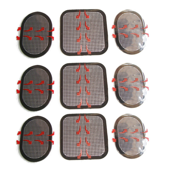 fasdaga compatible EMS compatible exchange pad 3 x 3 sets Total 9 (3 for front and 6 for the flank)
