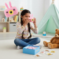 DAN TECHNOLOGY 1080P Kids Digital Camera | 12MP HD Children Camera , Neck Strap & Rabbit Silicone Case | Kids Video Camera with 5 Modes & 28 Cartoon Frames. 