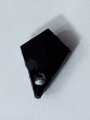 Black Rhombus Tussle (Latkan) Acrylic Beads - Pack of 40gms - Ideal for DIY Jewelry Making, Jewelry, and Dress Accessories.. 