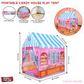 Play House Tent For Kids Princess Candy House Outdoor & Indoor Tent For Girls Kids Play House Castle Tent Toys With Carrying Box,Best Gift for 1-8 Years Old Children Boy Girls (Pink Candy Princess Kids Tent). 
