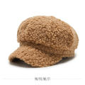 Fashion Fleece Baseball Cap Ladies Women Girls Baker Winter Warm Cap Boy Peaked Cap Newsboy Hat. 