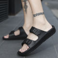 Birkenstock Slippers Men Slippers Casual Men Flat Sandals Outdoor Beach Water Shoes For Men Fashion House Flats Non-slip Ankle Wrap shoes. 