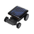 High Quality Smallest Mini Car Solar  Toy Car Racer Educational Gadget Children Kid's Toys Hot Selling Solar  Toy black. 