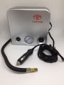 New Toyota Double Function 12 Volt Portable Electric Car Air Pump Car Air Compressor Car Tire Air Inflator Deflator Car Tyre Air Inflator Deflator Pump Compressor Electric Air Blower Tool Kit Toolkit Car Air Pressure. 