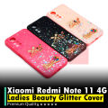 Xiaomi Redmi Note 11 4G Back Cover Shine Glitter Beauty Redmi Note 11 Case For Girls. 