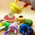 Silicone Baby Food Feeder Pacifier - Nibbler for Fresh Fruits and Weaning, Baby Teeth & Dental Care. 