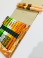 "10 colorfull  fountain pen pair school things full box for kids ,boys,girls, Fountain Pen shades (yellow ,skin,green,white,orange) - Inspired by Piano Keys""fine writing instruments, aesthetic charm and impeccable writing performance, school,collage  ". 