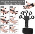 Silicone Hand Grip Device Finger Exerciser Strengthener Stretcher. 