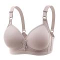 Women Plus Size  Adjustable Straps Wire Free Cotton Soft Foam Padded Bras Back Closure Big Size bra for women and girls Cup Size B C D Size 36 To 50 (we can send any color). 