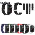 Tookss Replacement Watch Band Soft Silicone Strap Sports Bracelet Wristband Compatible For Mibro T1 Smart Watch. 