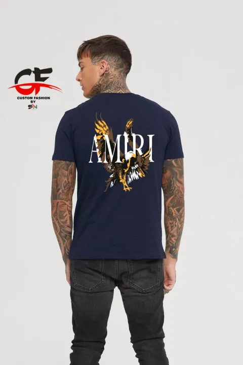 Summer%20Amiri%20Printed%20T-Shirt%20For%20Men,%20Round%20Neck%20Half%20sleeve%20T%20shirts%20-%20Image%203