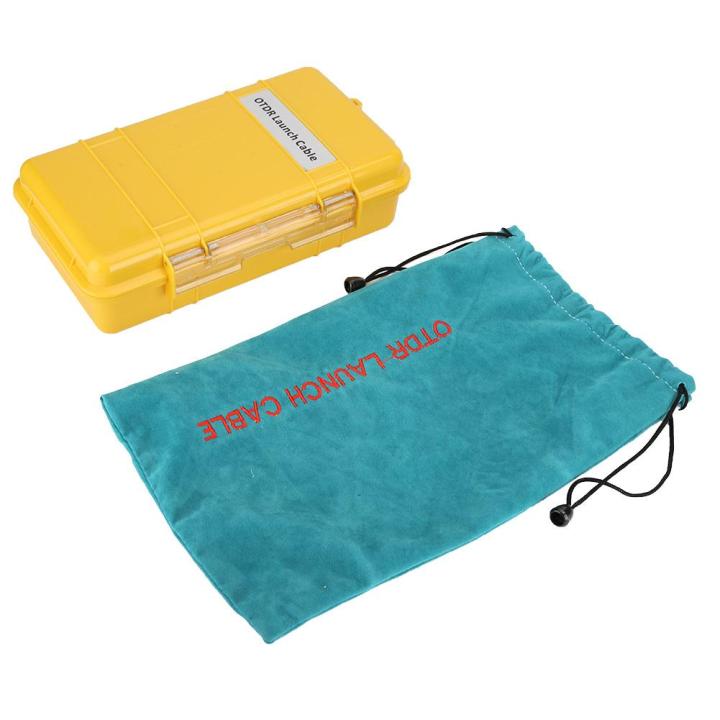 Fiber Optic OTDR Launch Cable Box Dead Zone Eliminator Fiber Ring SC ...