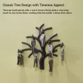 Key Holder Tree Design Wall Hanger for Keys and Key Chains, 7 Hooks, Decorative Home Wall Rack, Durable High Manganese Alloy Steel, Easy to Mount. 