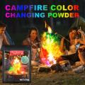 【ZOSR】Magical Flames Mystical Fire Flame Color Color Fire Camping Accessories For Campfire Bonfire Outdoor Fireplace 50g wonderful. 