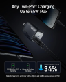 Anker Prime 67W USB C Charger, Anker GaN 3-Port Compact Fast PPS Wall Charger, For MacBook Pro/Air, Pixelbook, iPad Pro, iPhone 15/14/Pro, Galaxy S23/S22, Note20, Pixel, Apple Watch | Anker 67W GaN Prime Fast Adapter 2C+U | A2669 | Anker 67W Charger |. 