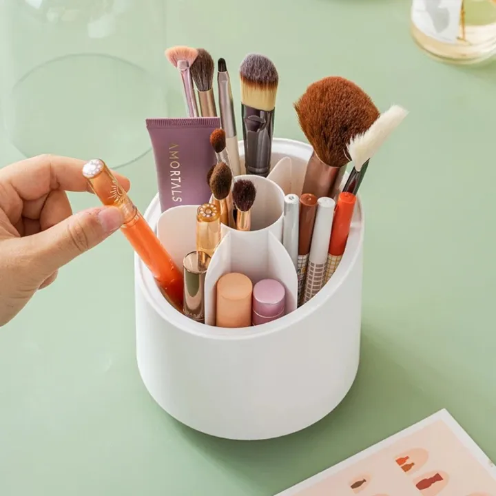 360%C2%B0%20Degree%20Rotating%20Makeup%20Brush%20Holder%20with%20Dustproof%20Lid%20%7C%20Cosmetic%20Brush%20Case%20%7C%20Countertop%20Brushes%20Holder%20%7C%20/%20jewellery%20organizer%20box%20/%20makeup%20organizer%20-%20Image%205