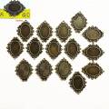 Metal Pendant Base  DIY Jewelry Making Accessories. 