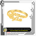 Name Ring, Double name customized rings. 