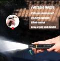 High- Pressure Water Spray Nozzle for Car Garden Lawn Wash Hose Pipe Metal Brass Nozzle. 