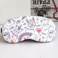 Rainbow Cat Comfortable Soft Cute Sleep Mask with Cooling Gel Pad For Eyes Super Soft Breathable Cool Warm Therapy Sleeping Mask for Kids. 