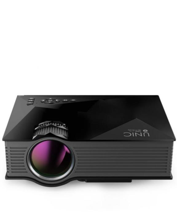 Mini Home Cinema WiFi HD Projector - Black