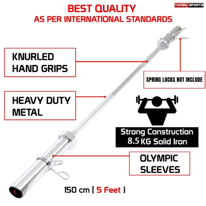 6ft%20Heavy%20Duty%20Strength%20Training%20Barbell%20-%206%20ft%202-inch%20Olympic%20Weighted%20Solid%20Steel%20Bar%20Barbell,%20for%20Weightlifting/Bench%20Press/Deadlift%20and%20Power%20Lifting%20Strength%20Training,%20with%20Rotating%20Sleeve,%20Home%20Gym%20Max%20Load%20160kg%20-%20Image%203