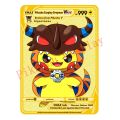 27 Styles Pokemon Pikachu Cosplay Uchiha Obito Goku JoJo Gold Metal Toys Hobbies Hobby Collectibles Game Collection Anime Cards. 