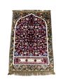 Orthopedic Velvet Foam Muslim Prayer Rug with Thick Padding and Soft Texture. 