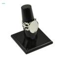 10Pcs Br Adjustable Rings Base Blank Setting Hollow Folwer Oval Base Glue. 