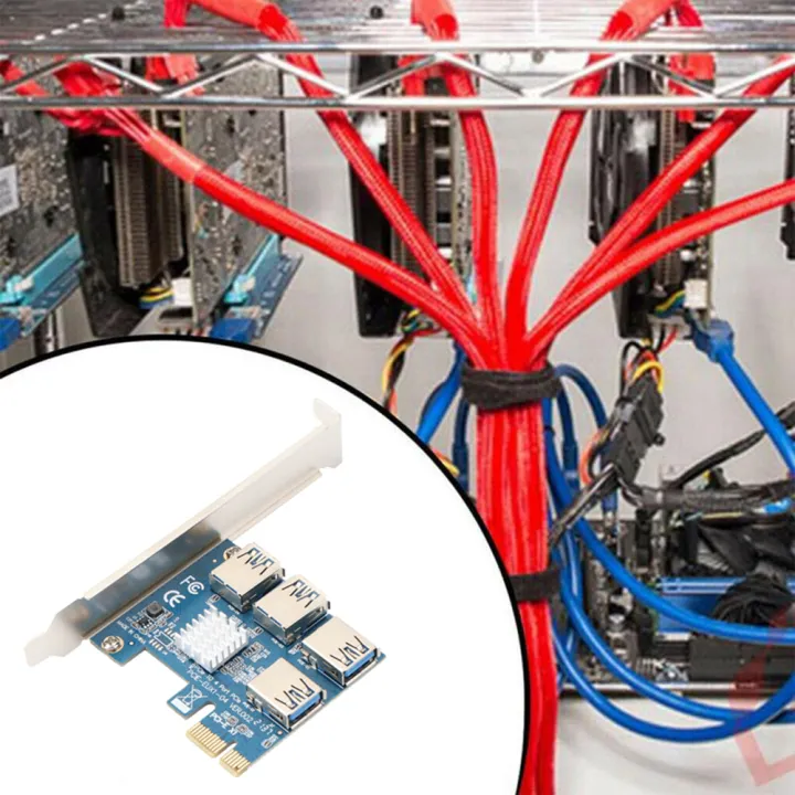 BBOOM%20PCIE%20one%20with%20four%20graphics%20card%20expansion%20card%20PCI-E%201X%20to%204X%20expansion%20card%20-%20Image%204