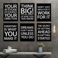 Pack of 10 Motivational Quotes Photo Cards A4 Size Customizable High Resolution Print. 