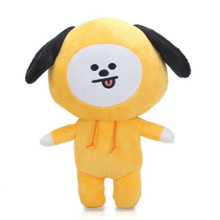 Kpop BTS BT21 Bangtan Boys Plush Cushion Stuffed Toy Dolls TATA COOKY CHIMMY SHOOKY MANG KOYA