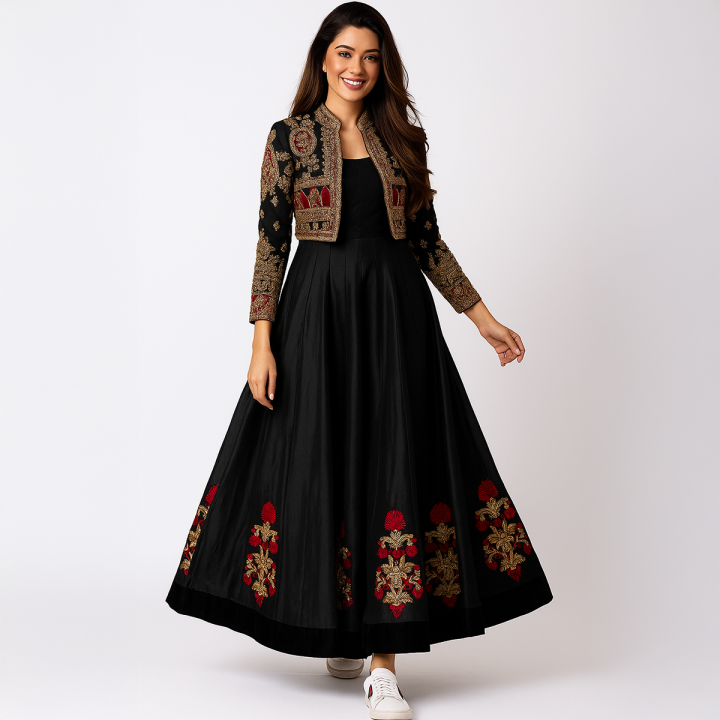 Designer%20Fully%20Embroidered%20Silk%20Maxi%20with%20Matching%20Embroidered%20Koti%20%E2%80%93%20Ready%20to%20Wear%20Formal%20Wedding%20Dress%20for%20Girls%20&%20Women%20-%20Image%202