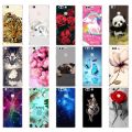 2 Cover Phone Case For Huawei P9 LITE PLUS 2016 Soft Tpu Silicon Back Cover 360 Full Protective Printing Transparent Coque. 