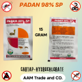 Padan 98% SP | Lizard Repellent, Dangerous Insects & Flying Insects Killer | Mosquito, Fly, Snake Control Powder | 15gr + Free Hand Spray. 