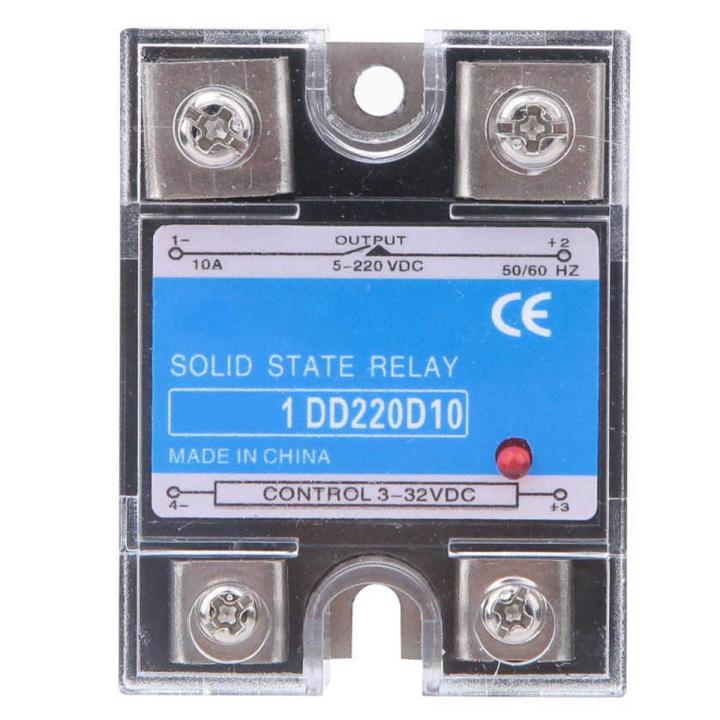 Solid State Relay DC DC SSR Input 3-32VDC Load 5-220VDC Control Relay