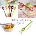Silicone Pasta Fork Spoon Spaghetti Server Cooking Tools Kitchen Gadget. 