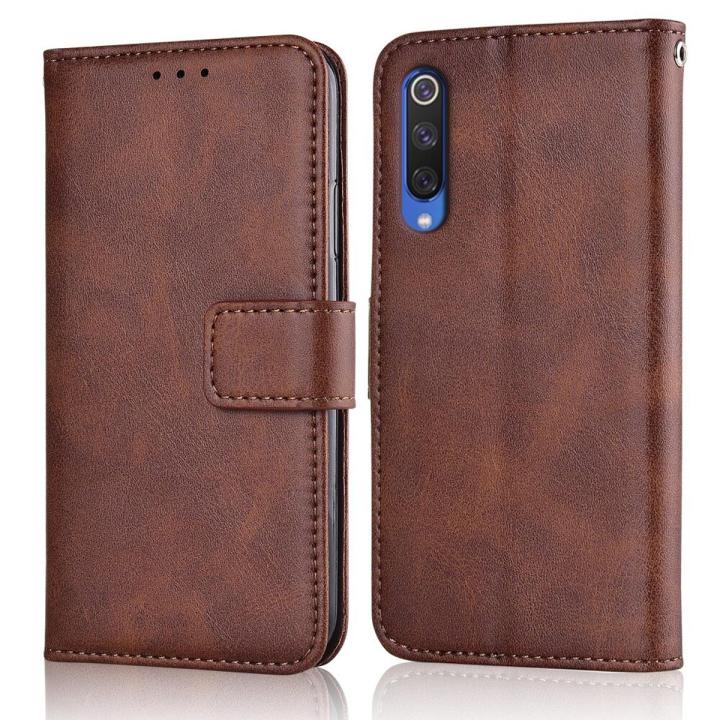 Xiomi Mi 9 Case Luxury Slim Leather Flip Cover for Xiaomi Mi 9 9SE Case Wallet Card Stand Magnetic Book Cover Mi9 Mi9se Mi9 se